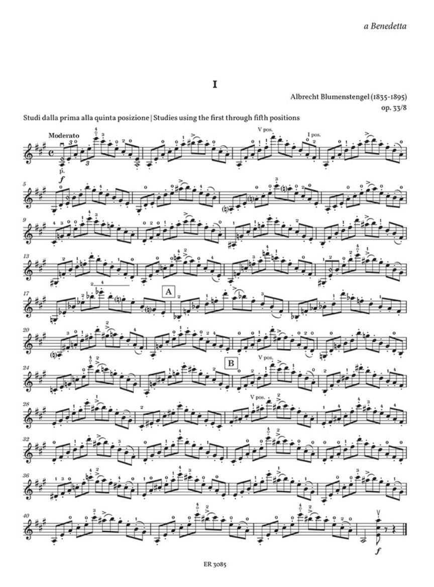 Studies For Violin - Fasc. III: VI-VII Positions - sample page 2