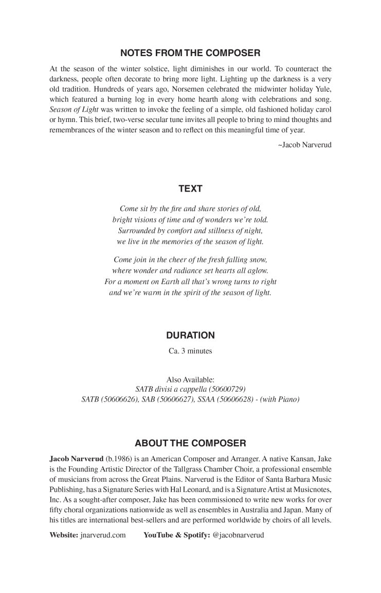 Season of Light - sample page 2