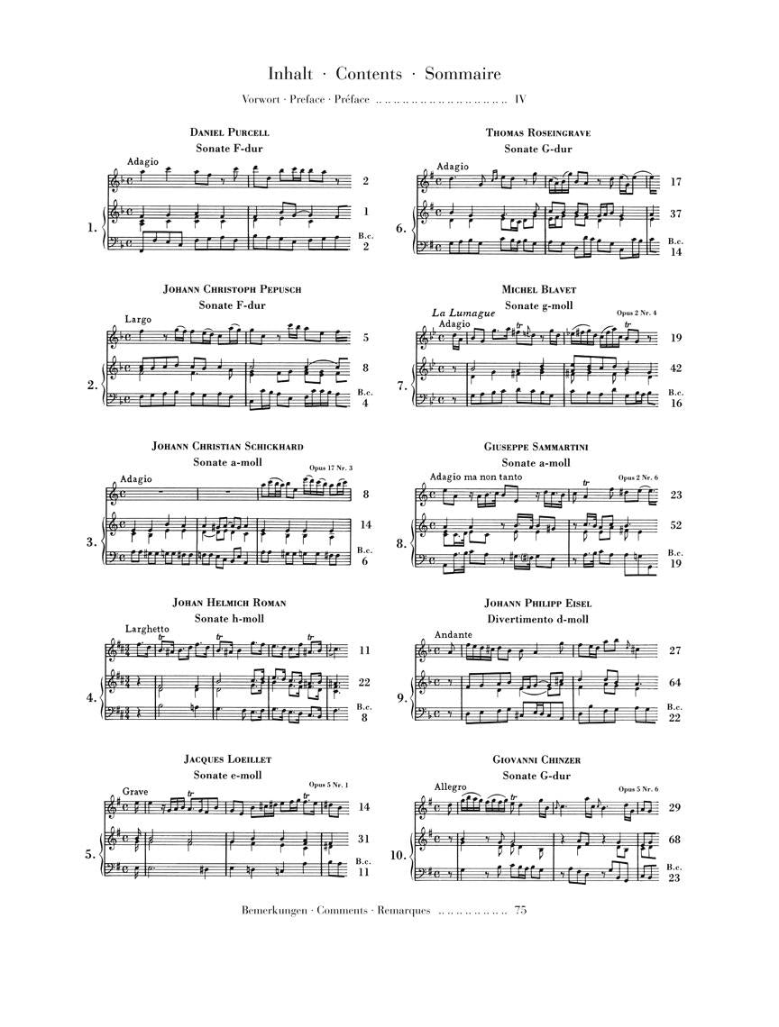 Flute Music - sample page 1
