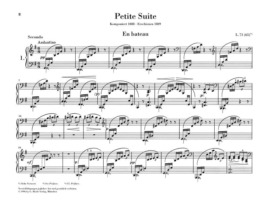 Petite Suite - sample page 1