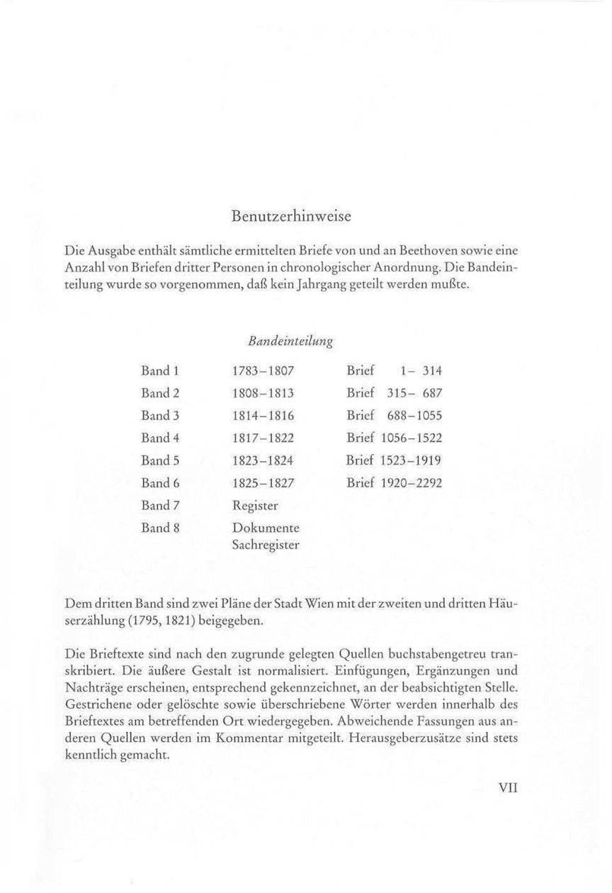 Beethoven Correspondence – Volume 2: 1808-1813 - sample page 1