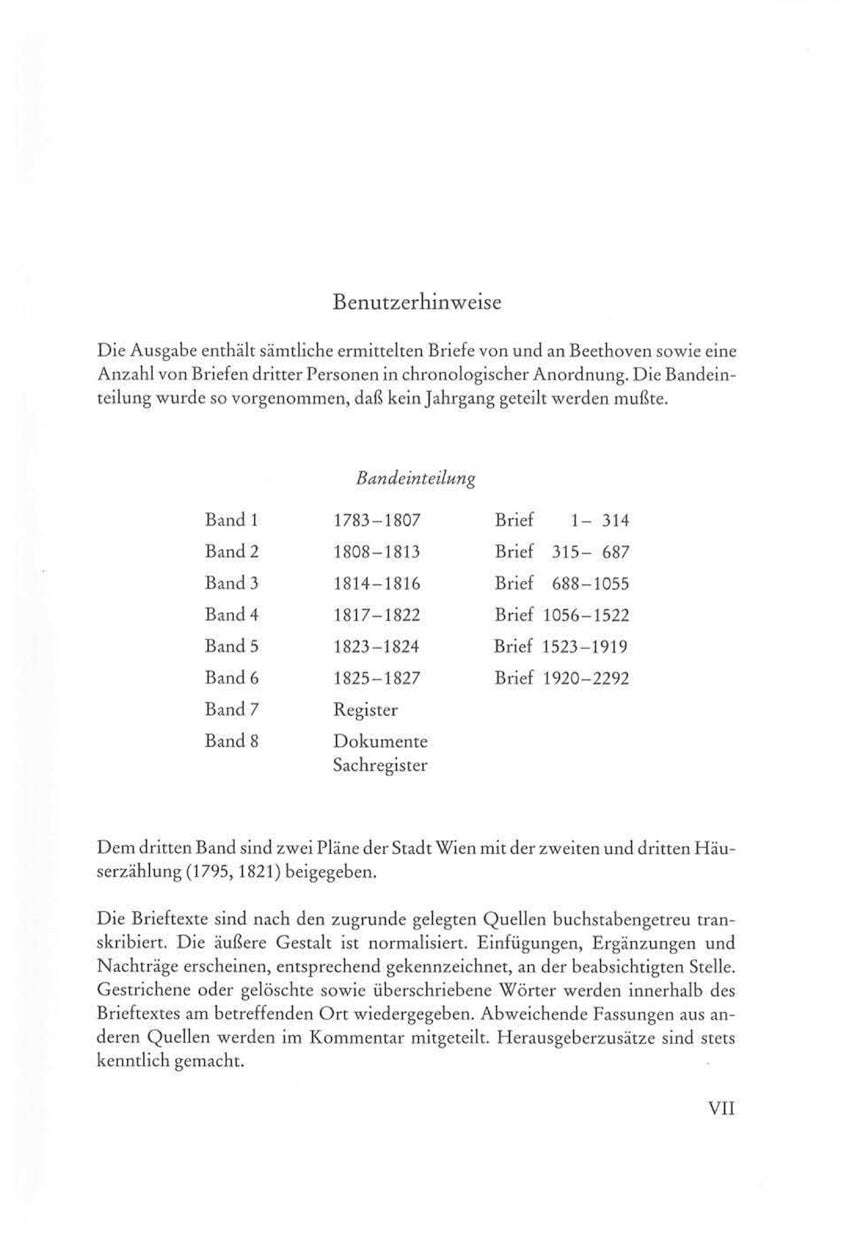 Beethoven Correspondence – Volume 4: 1817-1822 - sample page 1