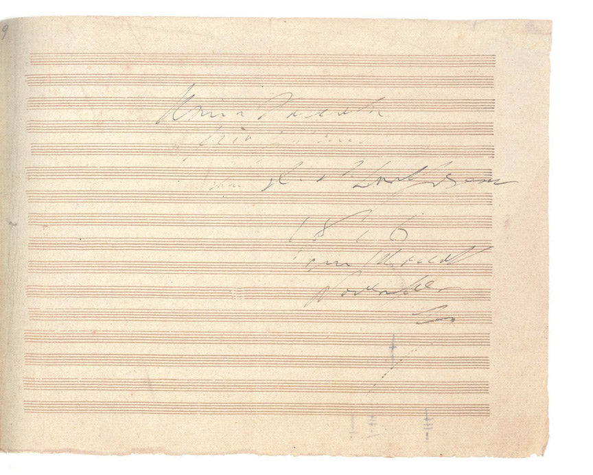 Piano Sonata A Major Op. 101 - sample page 1