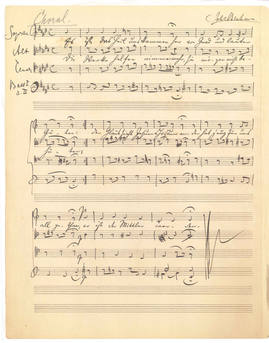 Motet Op. 29, No. 1 - sample page 1