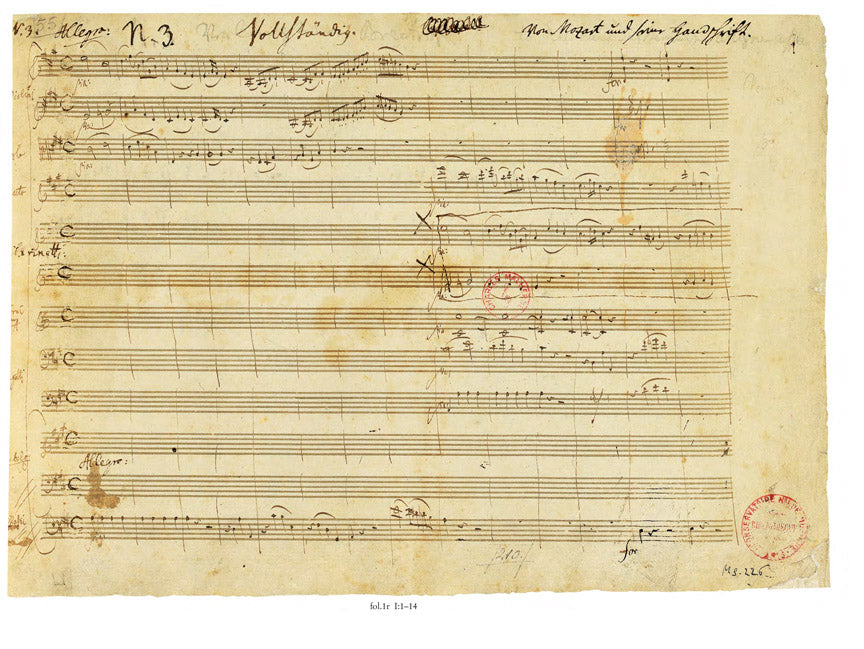 Piano Concerto in A Major K488 - sample page 1
