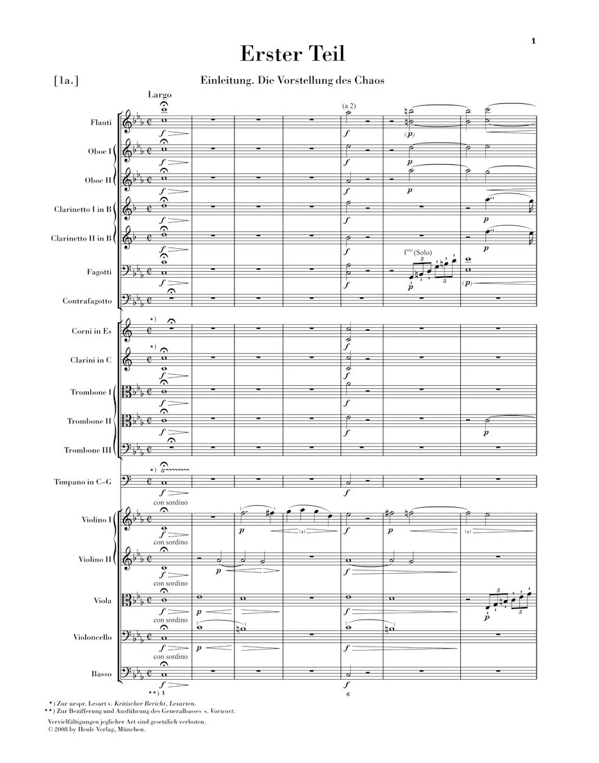 The Creation, Hob. XXI:2 - sample page 1