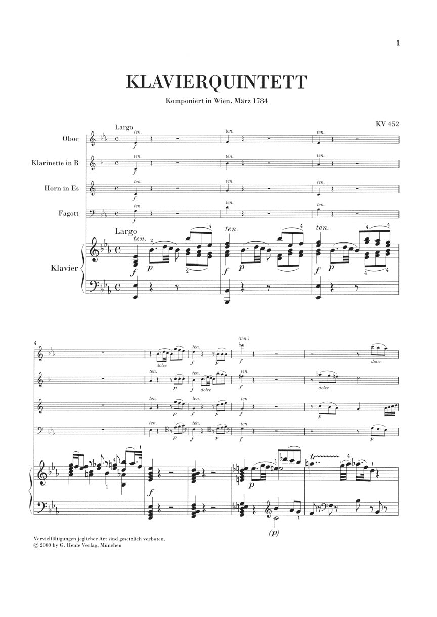 Adagio and Rondo K617 - sample page 1