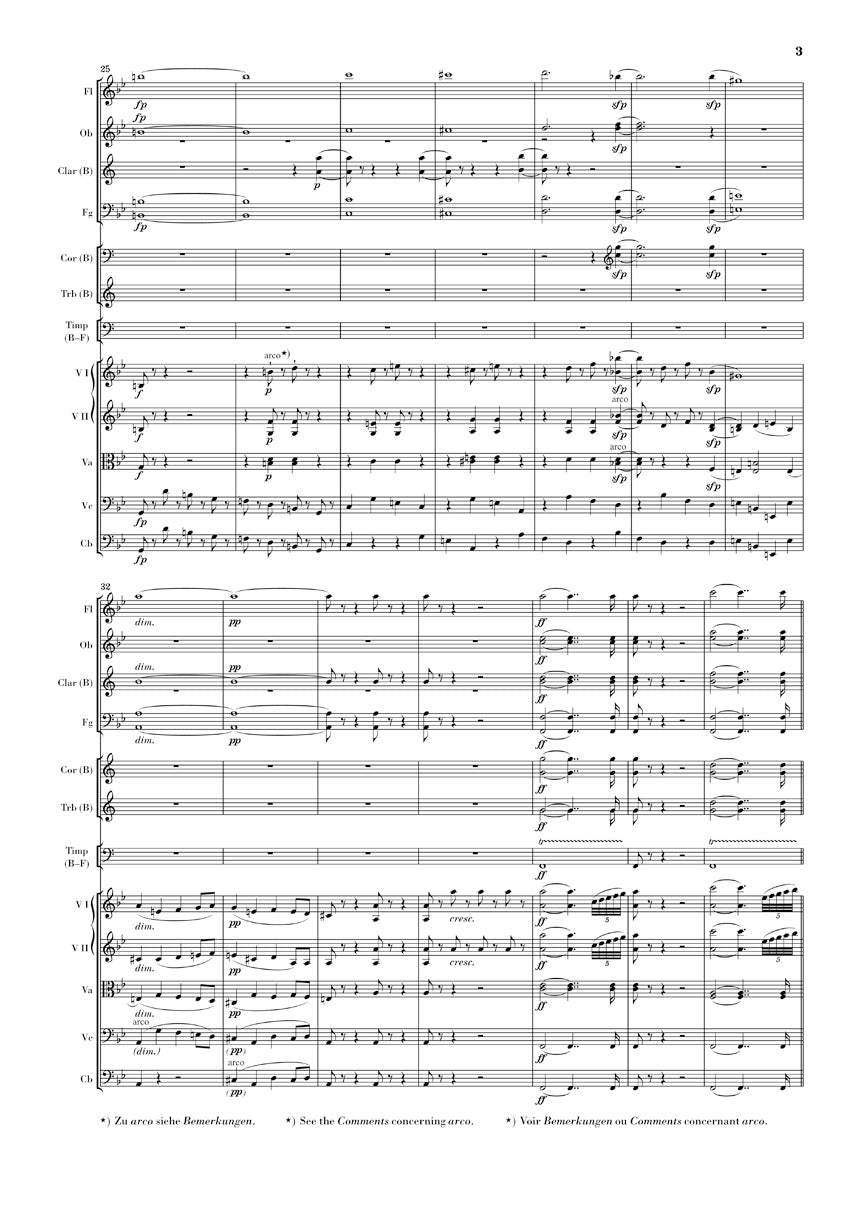 Symphony No. 4 in B-flat Major, Op. 60 - sample page 3
