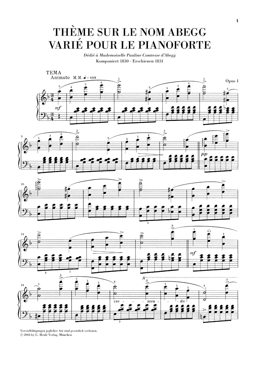 Complete Piano Works – Volume 1 - sample page 3