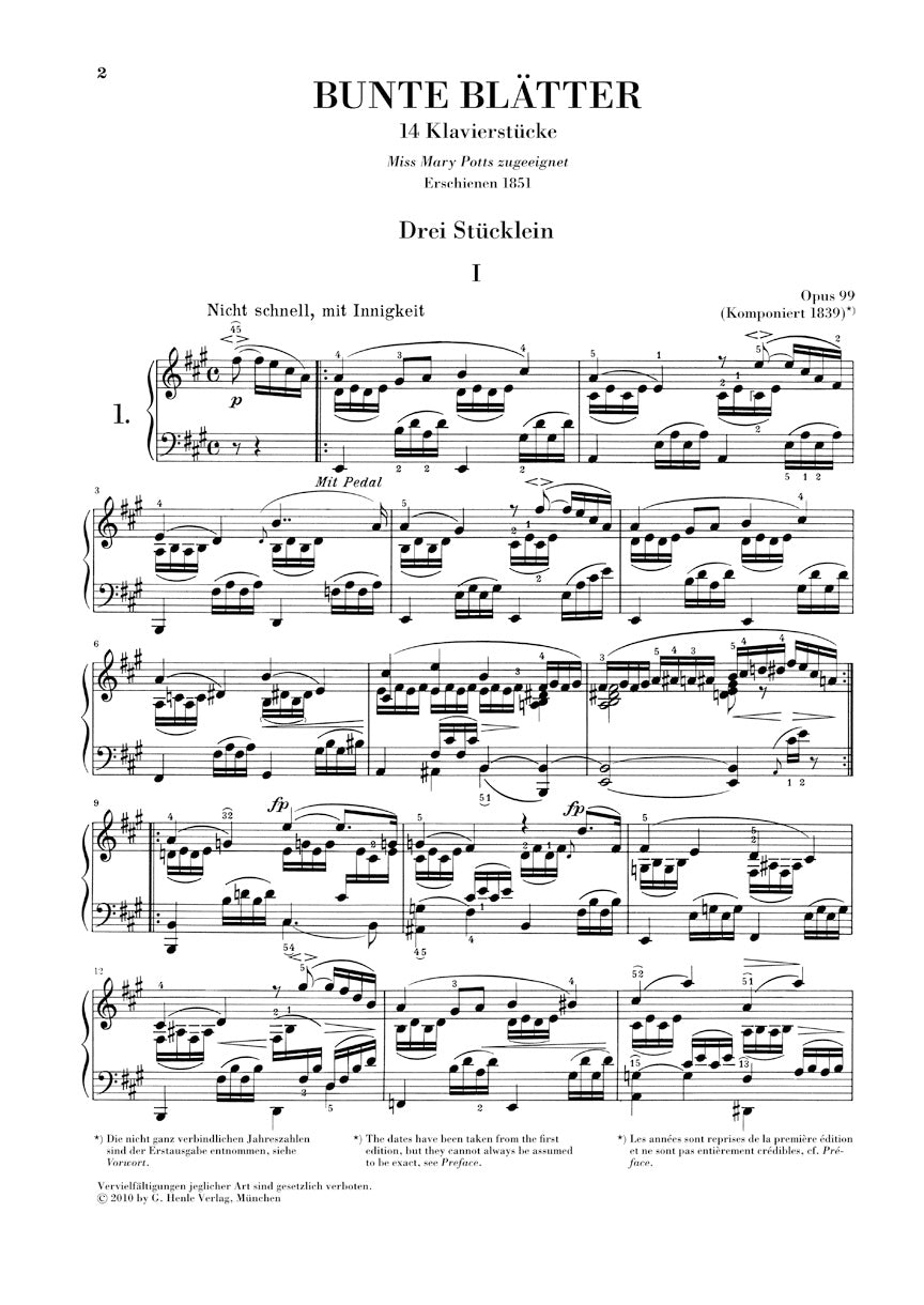 Complete Piano Works – Volume 6 - sample page 1