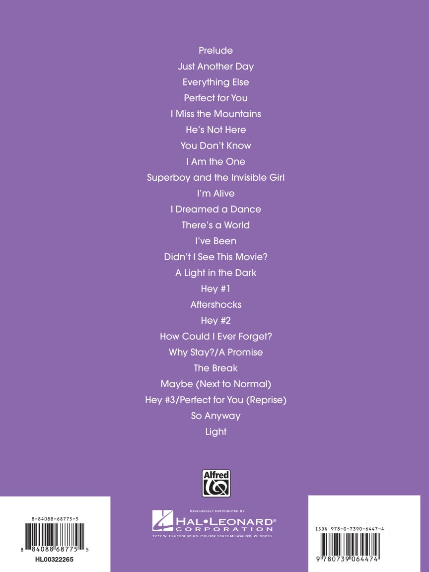 Next to Normal - sample page 1