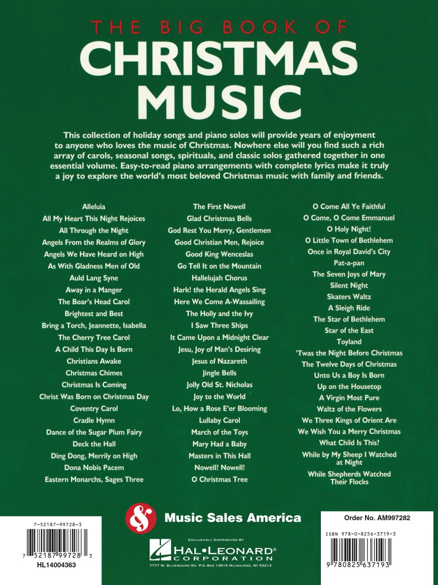 Big Book of Christmas Music with Yule Log DVD - sample page 1