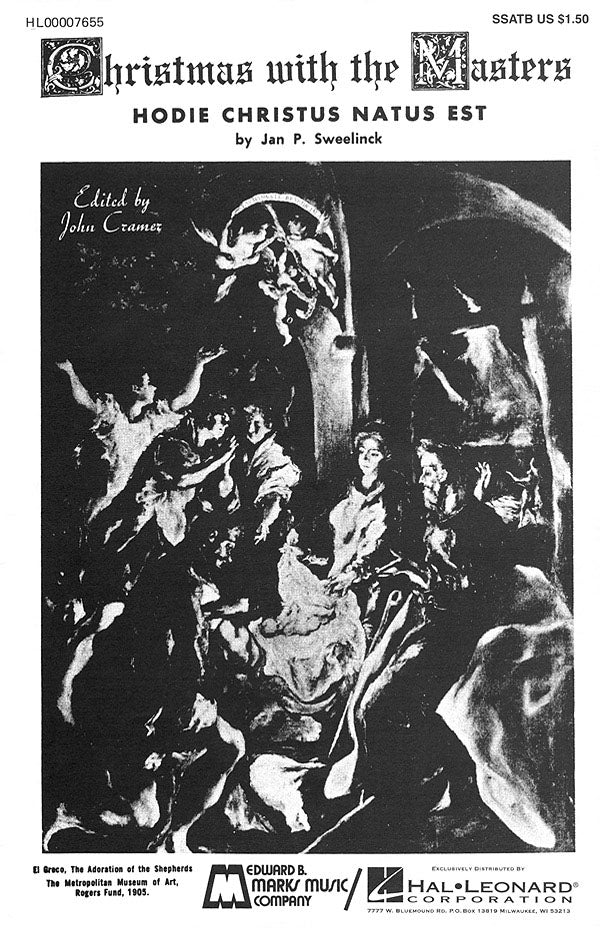 Product Cover for Hodie Christus natus est