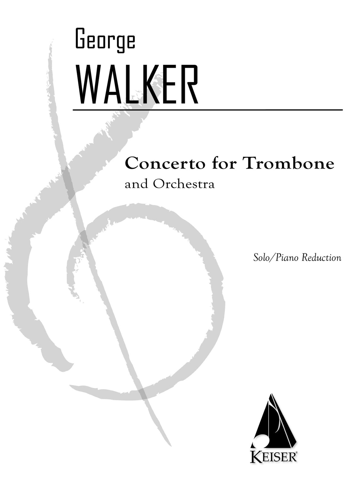 Product Cover for Concerto for Trombone and Orchestra (Piano Reduction)