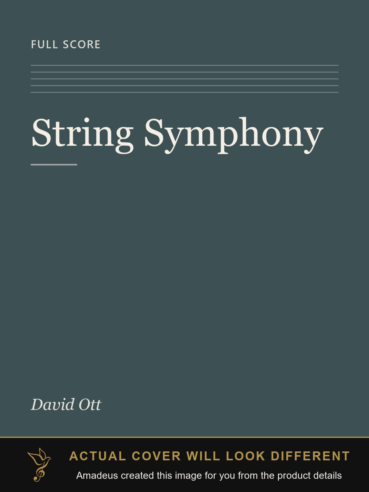 String Symphony - Amadeus created this image from the product details; the actual cover will look different