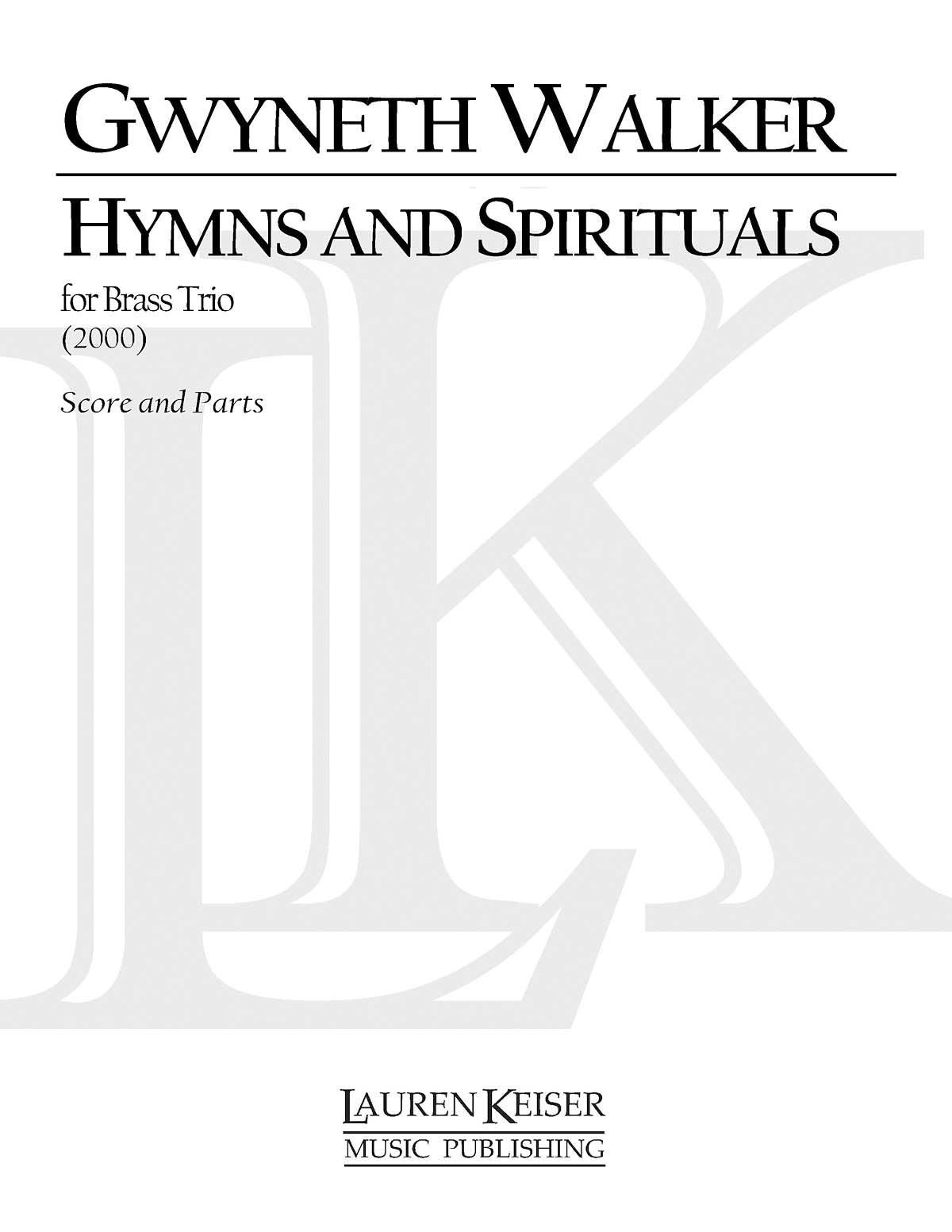 Product Cover for Hymns and Spirituals