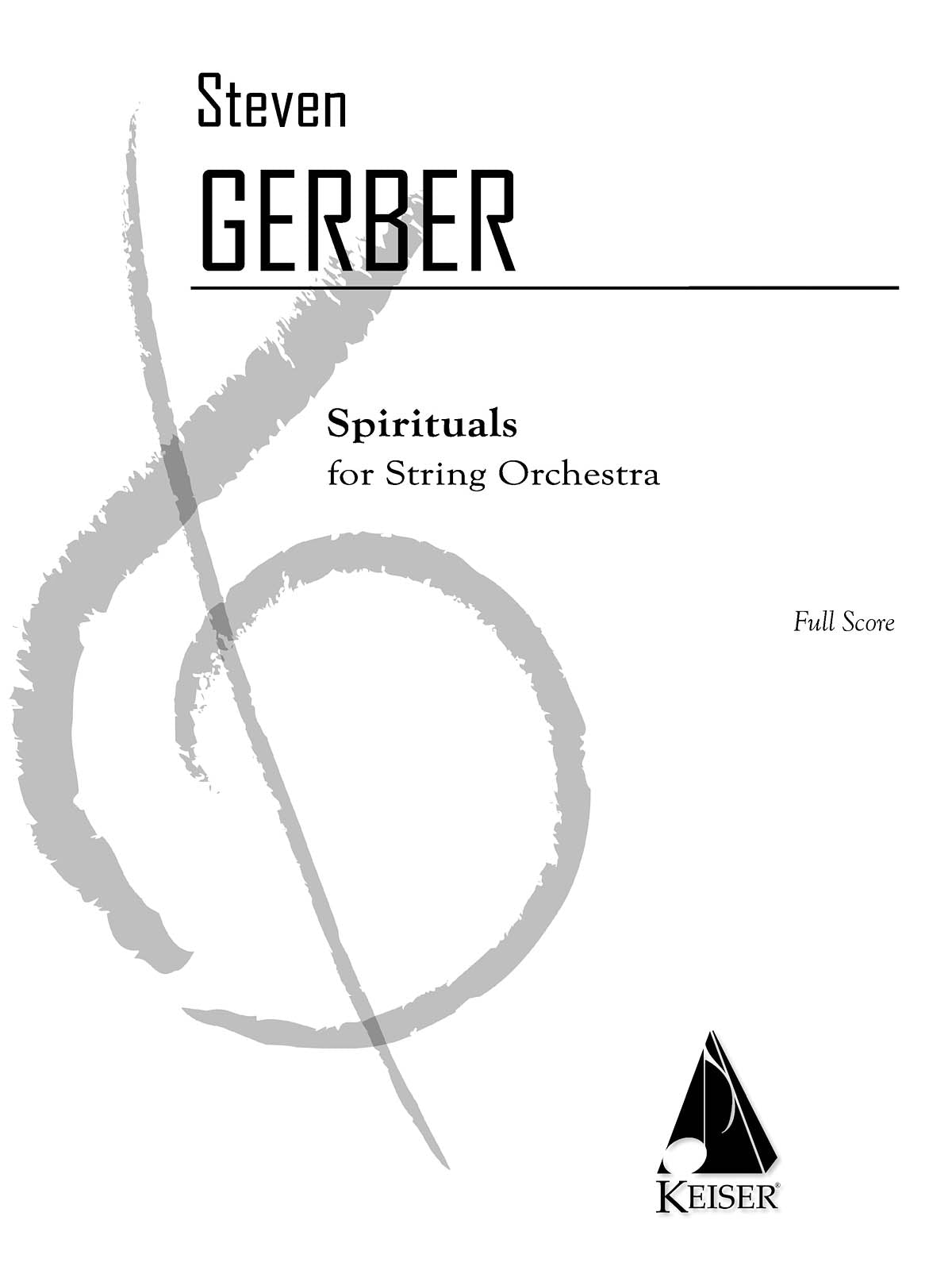 Product Cover for Spirituals for String Orchestra
