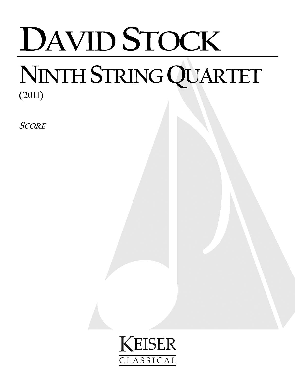 Product Cover for Ninth String Quartet