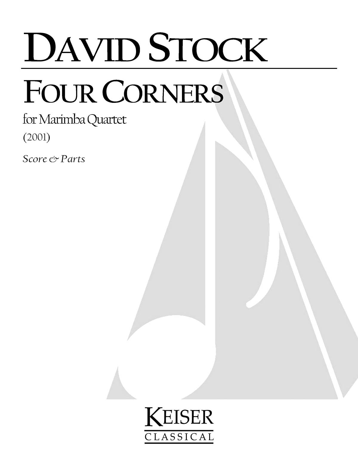 Product Cover for Four Corners for Marimba Quartet