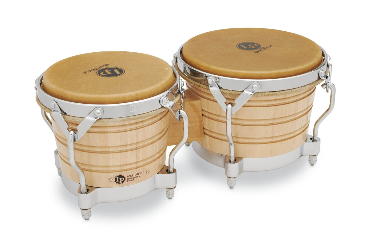 Product Cover for 7-1/4-inch and 8-5/8-inch Generation II Bongos Traditional Rims - Natural Chrome HW