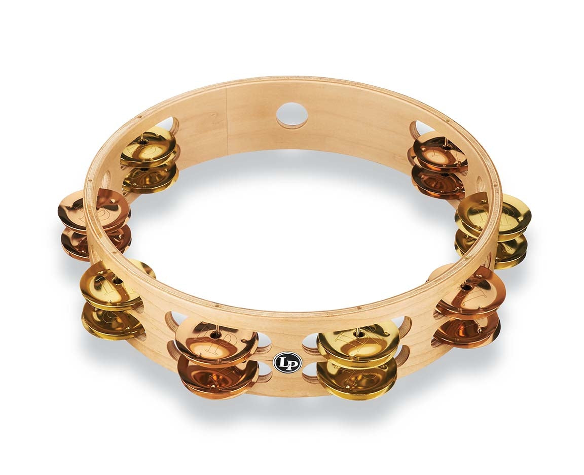 Product Cover for LP Pro 10 Inch Double Row Tambourine - Brass/Bronze Hybrid
