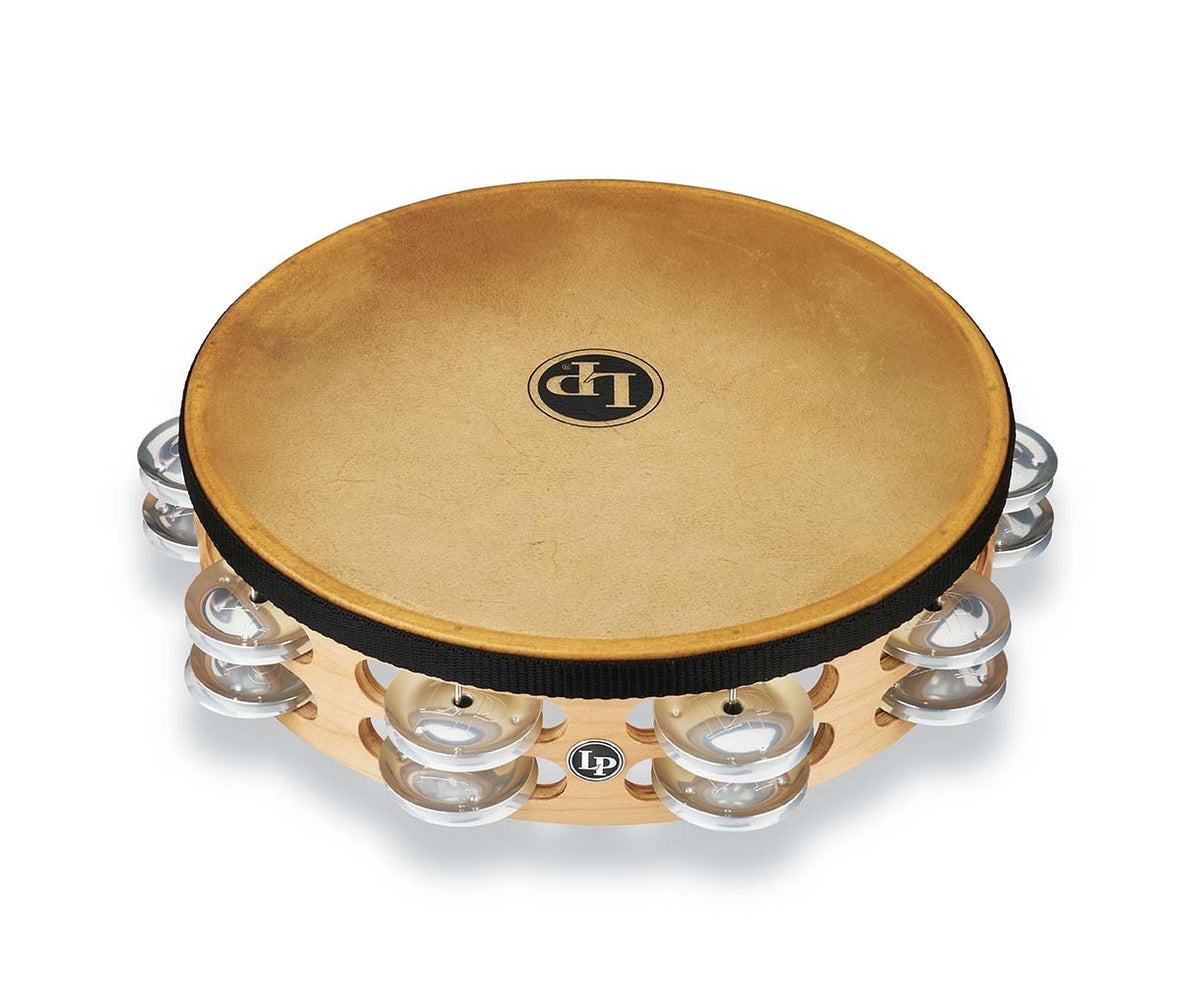 Product Cover for LP Pro 10 Inch Double Row Headed Tambourine - Aluminum