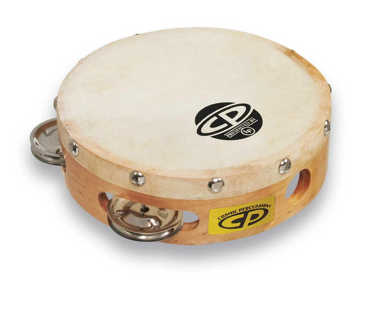 Product Cover for CP by LP CP376 6" Handheld Single Row Headed Tambourine - Steel Jingles