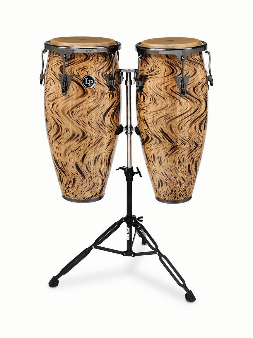 Product Cover for LP Aspire 10-inch and 11-inch Conga Set with Double Stand - Havana Café