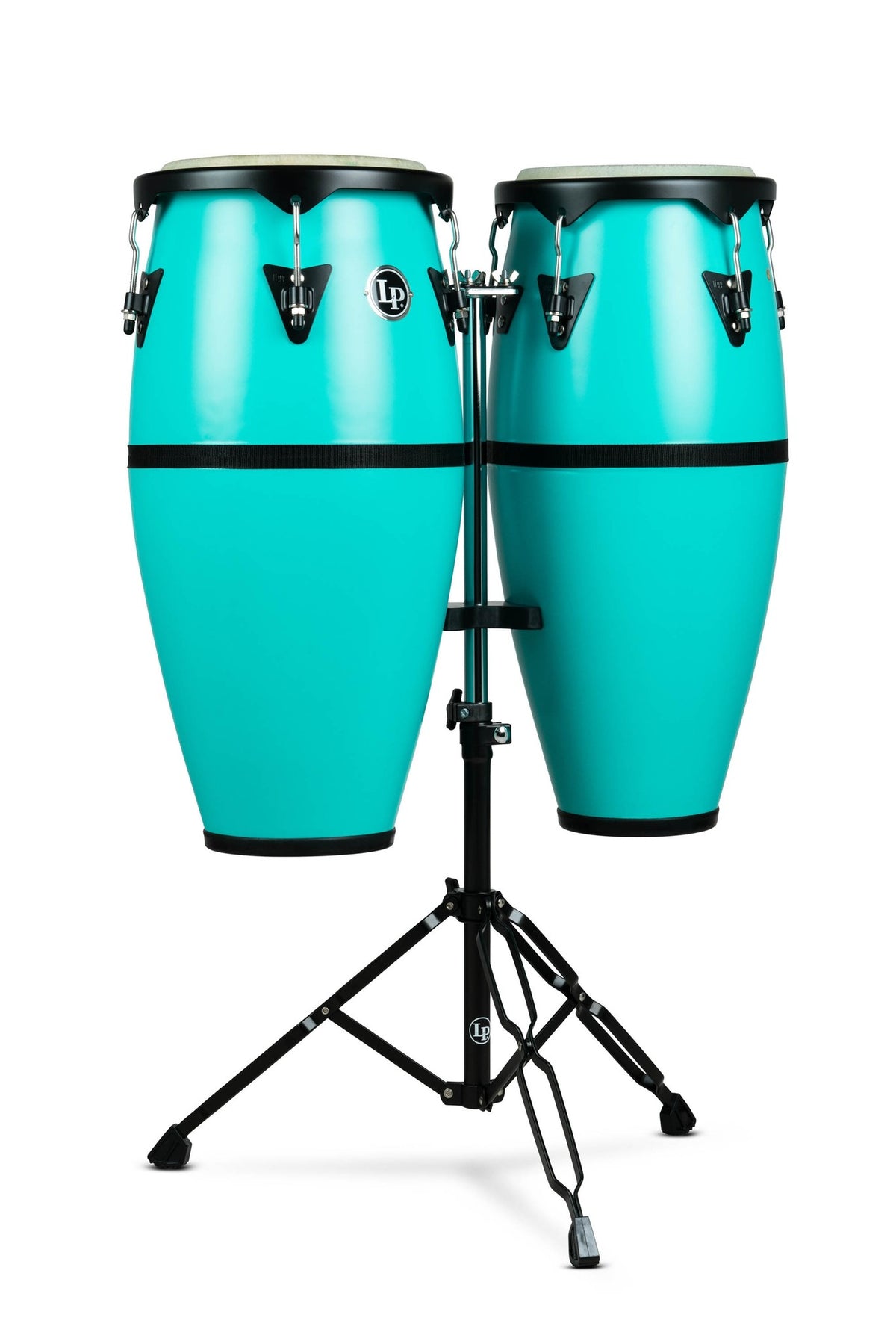 Product Cover for Discovery 10-inch and 11-inch Conga Set with Double Conga Stand - Sea Foam