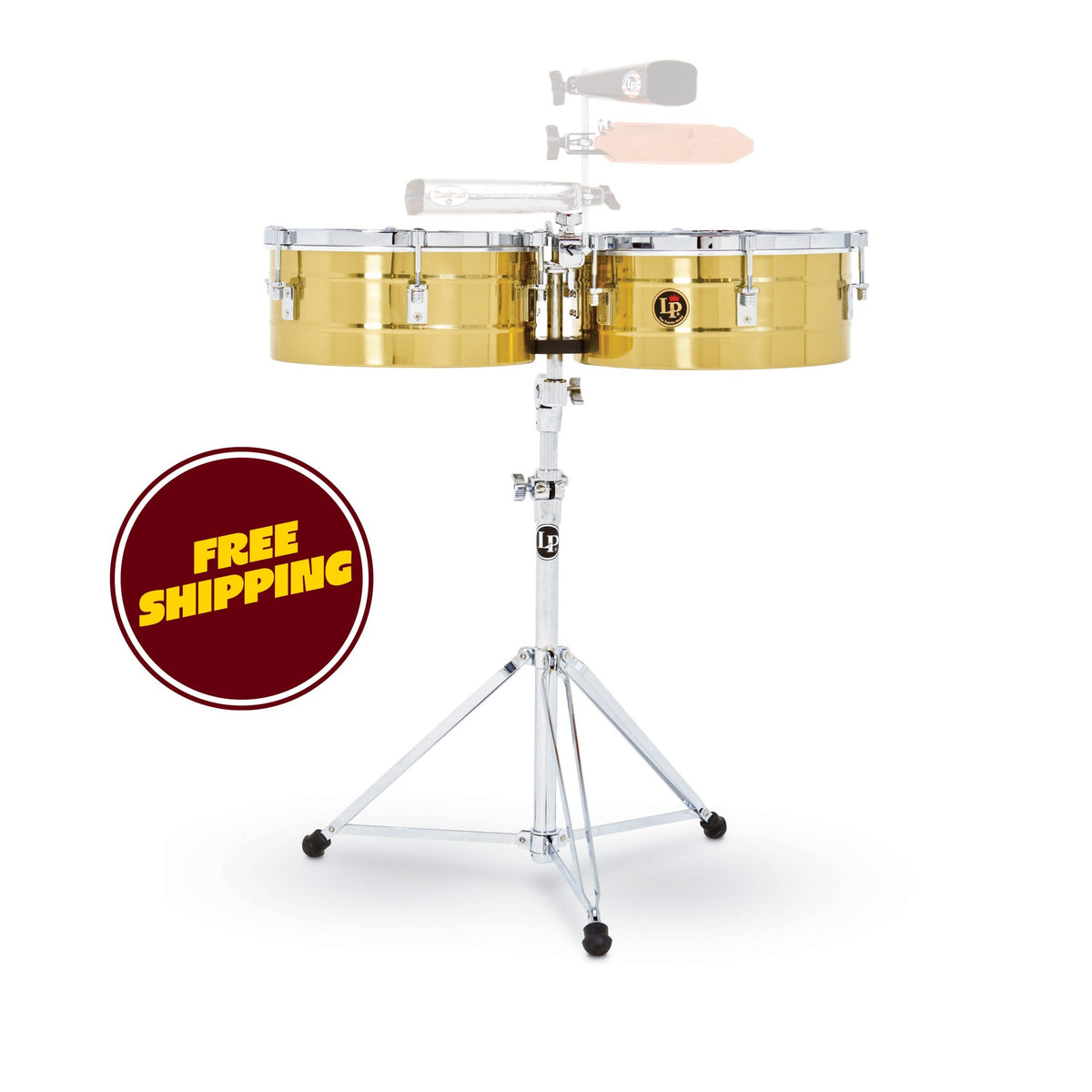 Product Cover for LP LP256-B 13" and 14" Tito Puente Timbales - Brass