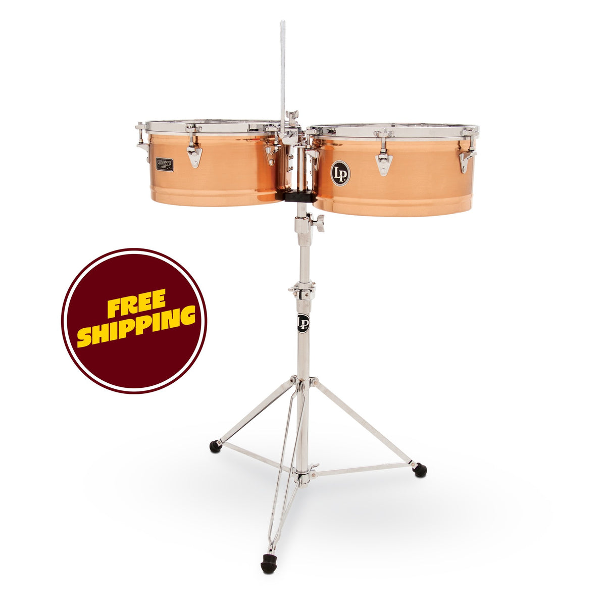 Product Cover for Lp Lp1314-gio 13 And 14 Giovanni Hidalgo Top-tuning Timbales - Bronze