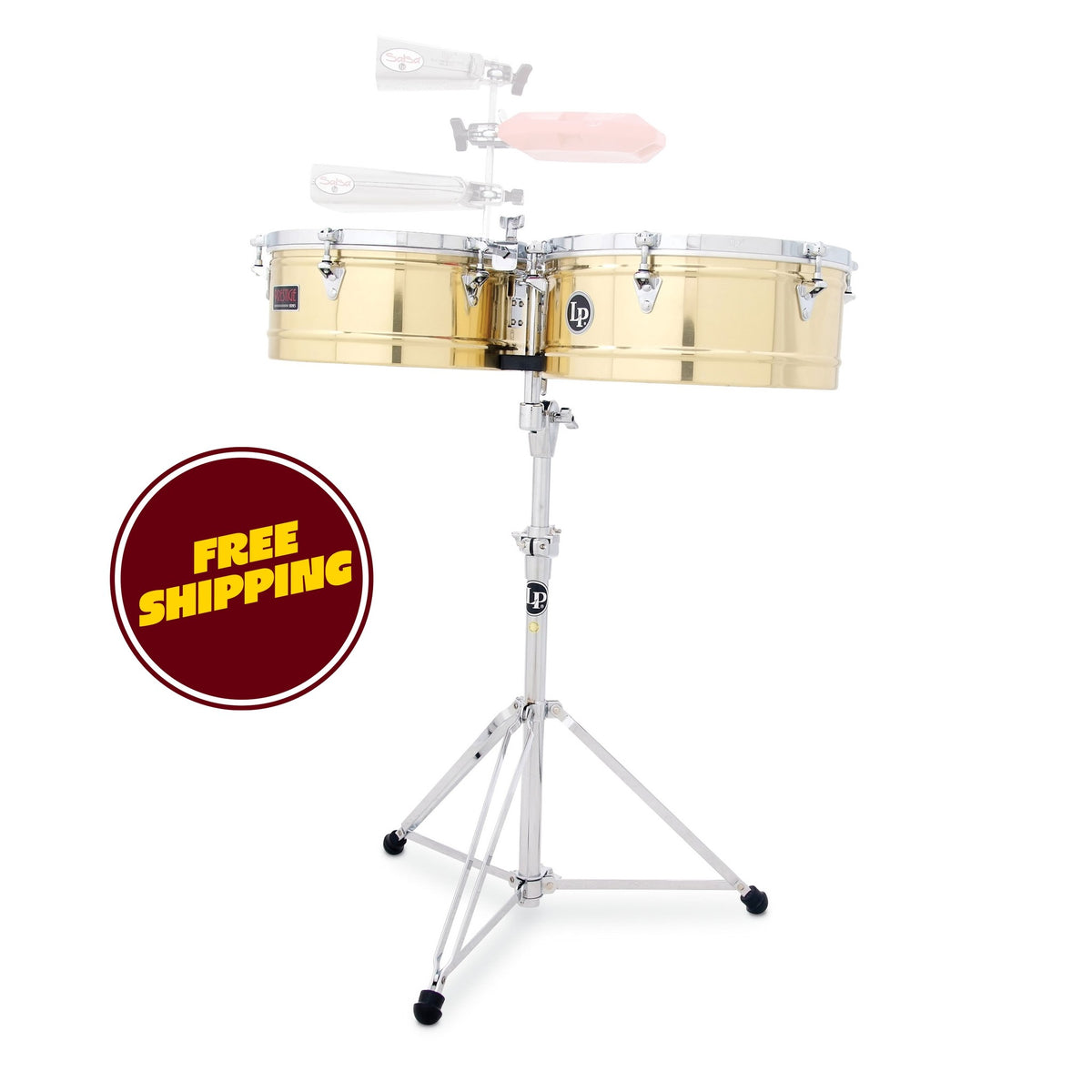 Product Cover for Lp Lp1415-b 14 And 15 Prestige Timbales - Brass