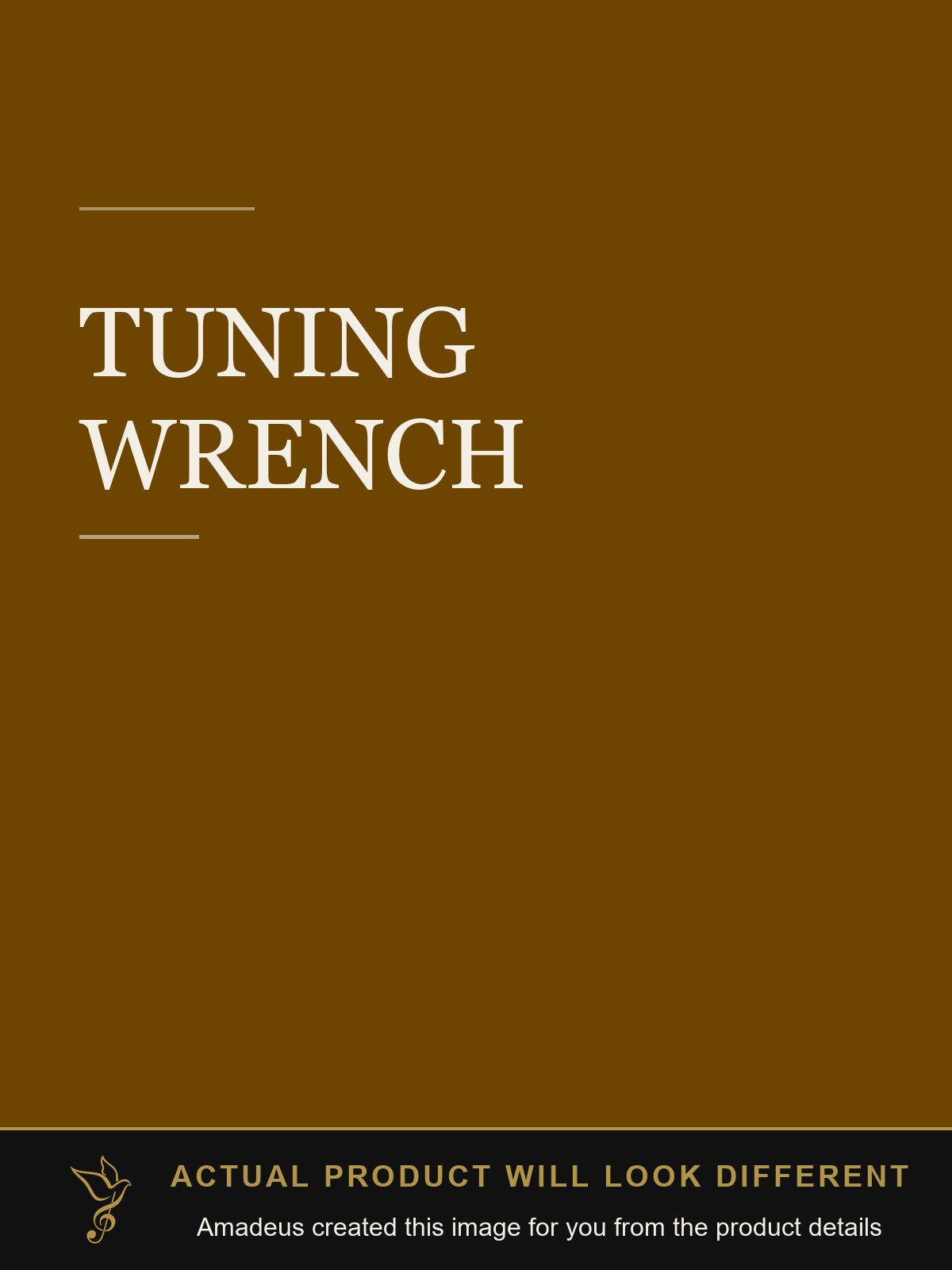 TUNING WRENCH - Amadeus created this image from the product details; the actual product will look different