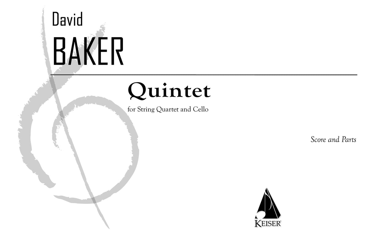 Product Cover for Quintet for String Quartet and Cello