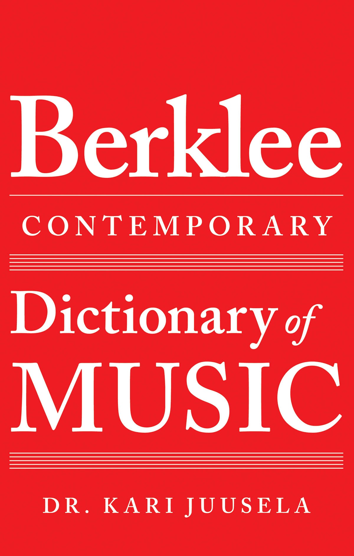 Product Cover for The Berklee Contemporary Dictionary of Music
