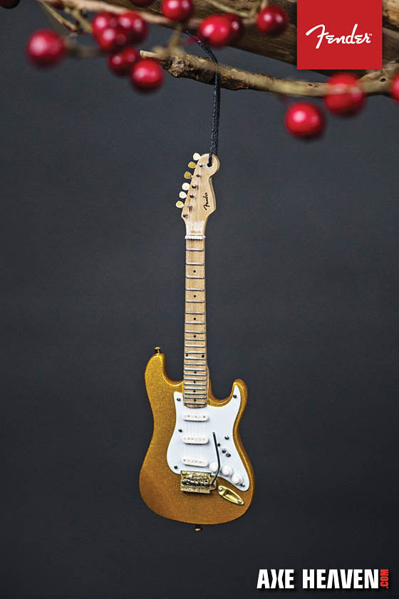 Product Cover for Fender Gold '50s Strat – 6″ Holiday Ornament
