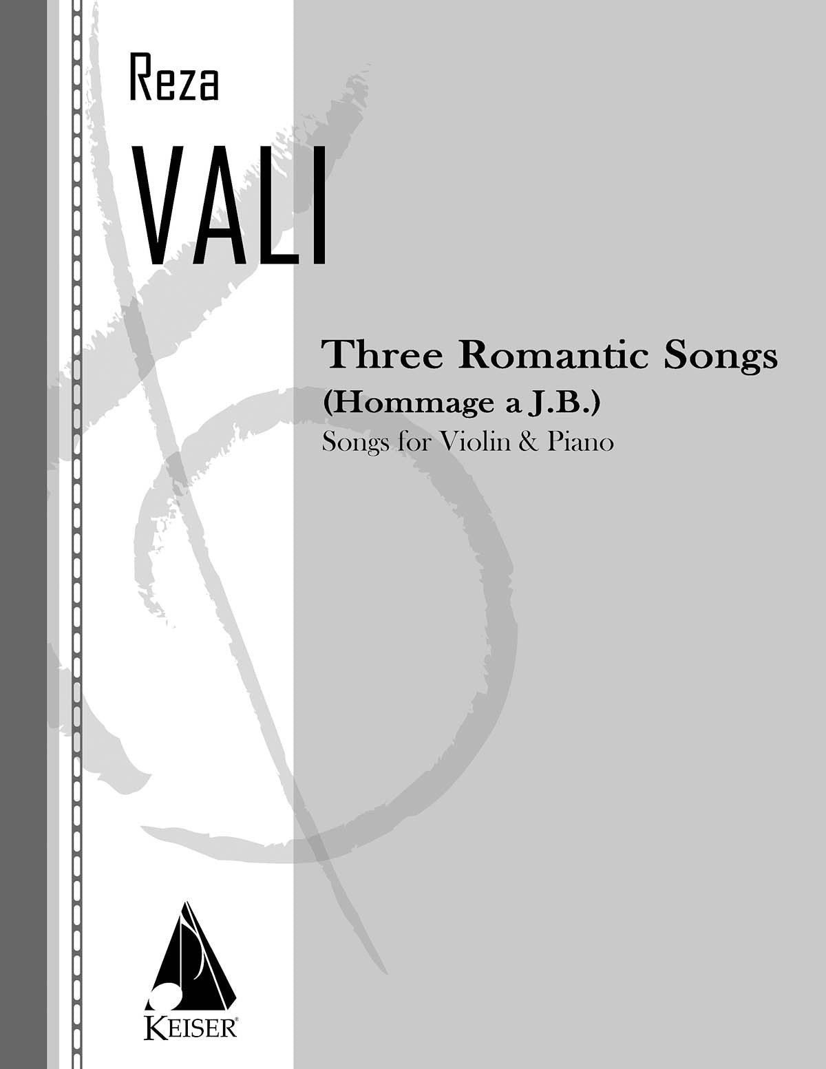 Product Cover for Three Romantic Songs for Violin and Piano
