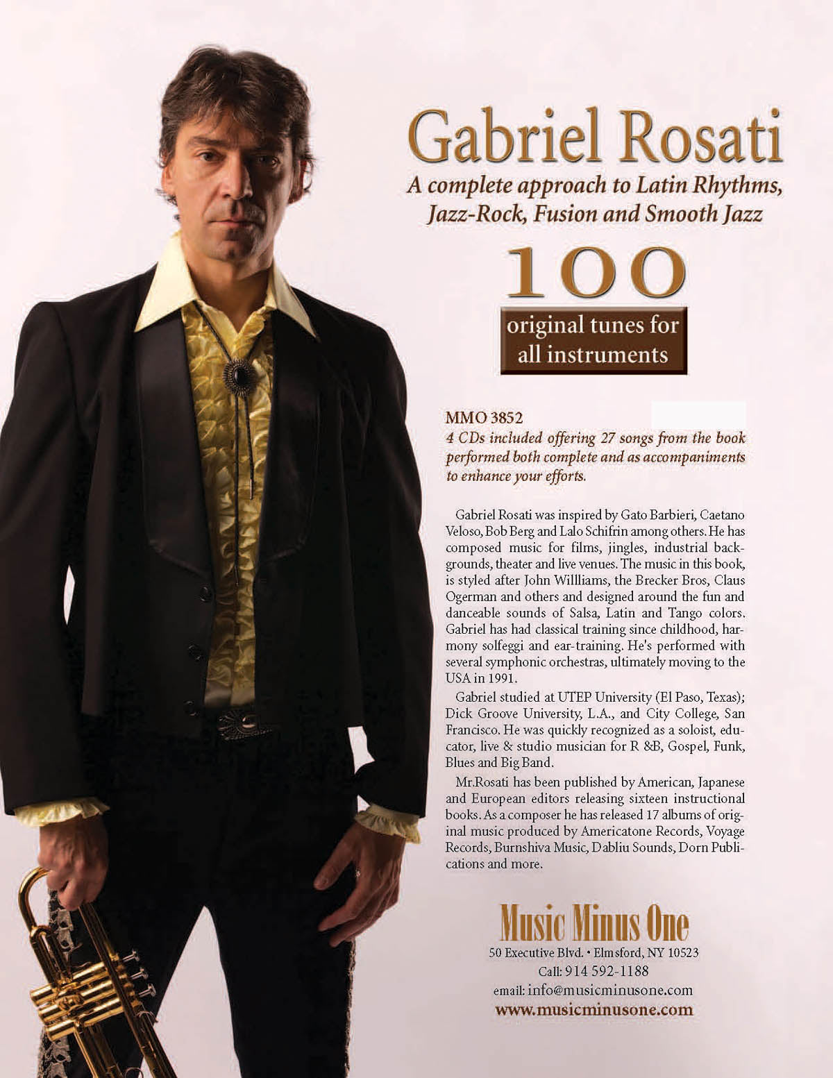 Product Cover for Gabriel Rosati – 100 Original Tunes for All Instruments