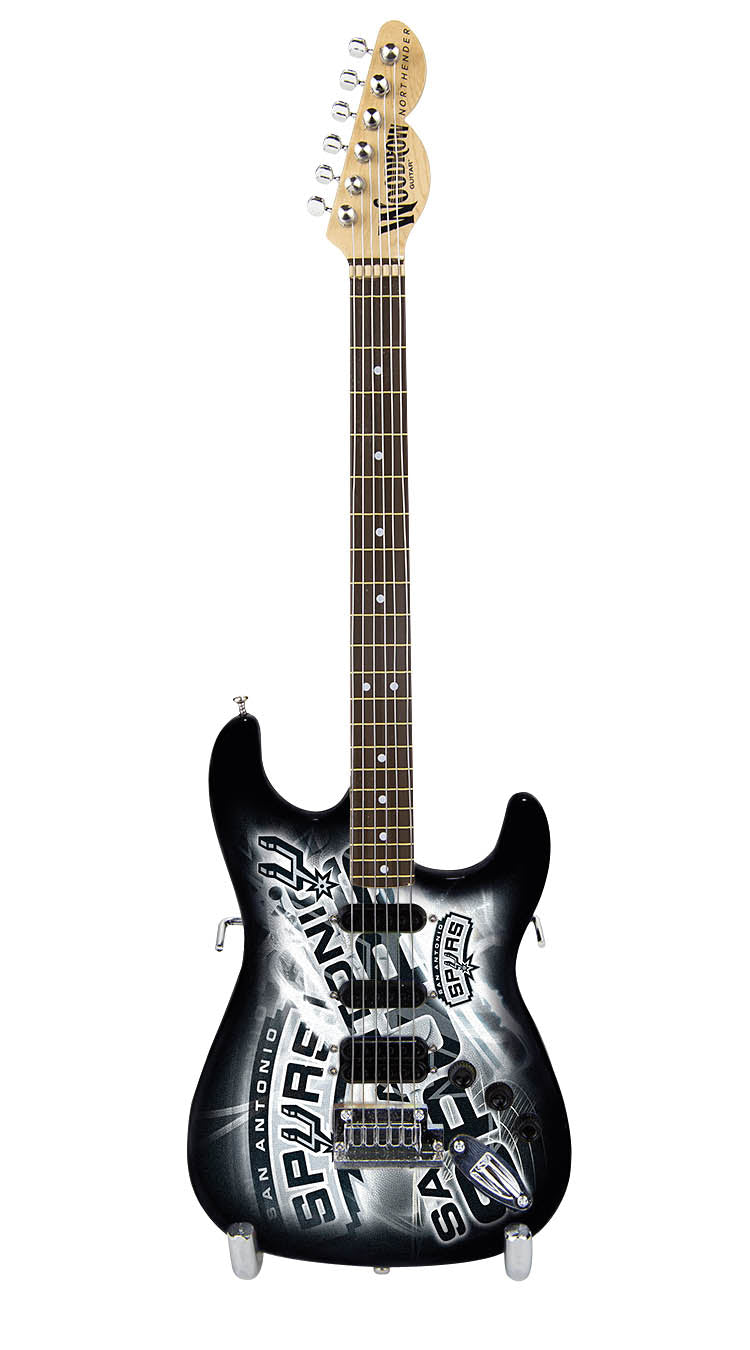Product Cover for San Antonio Spurs 10" Collectible Mini Guitar
