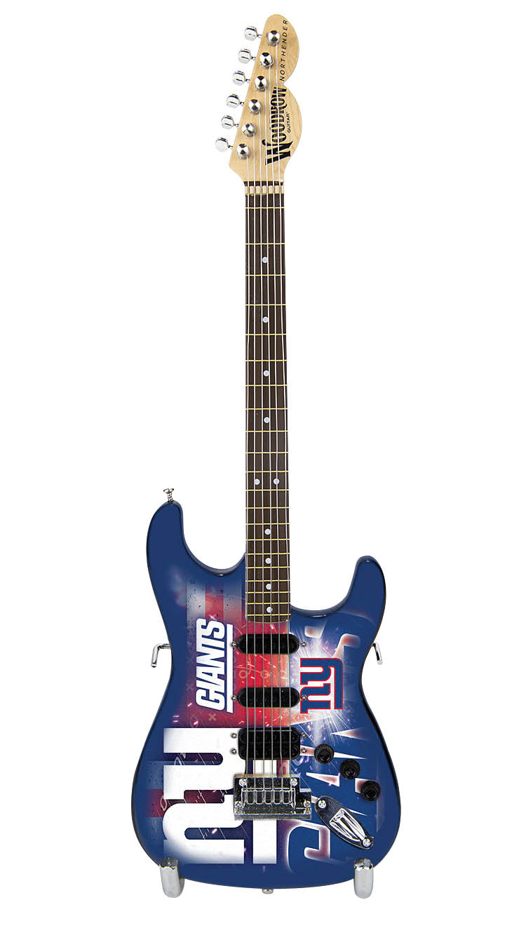 Product Cover for New York Giants 10" Collectible Mini Guitar