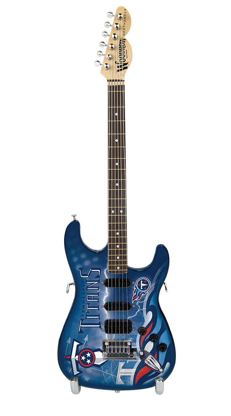 Product Cover for Tennessee Titans 10" Collectible Mini Guitar
