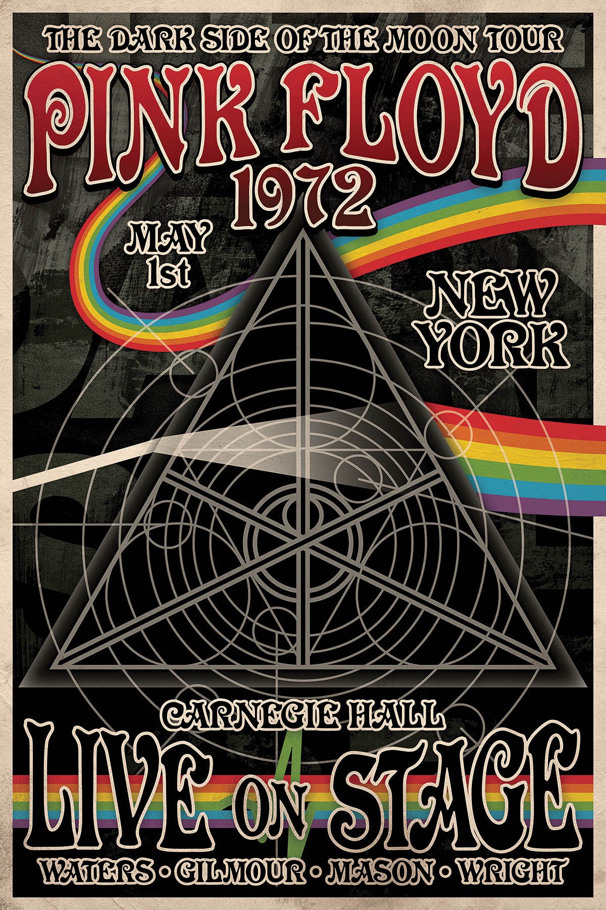 Product Cover for Pink Floyd Dark Side Tour – Wall Poster