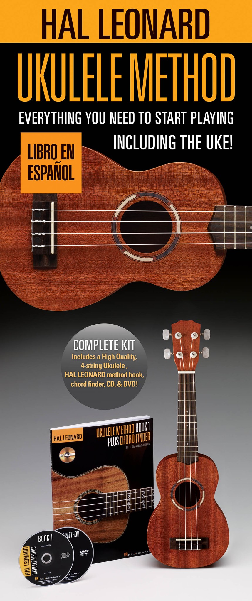Product Cover for Hal Leonard Ukulele Method Starter Pack