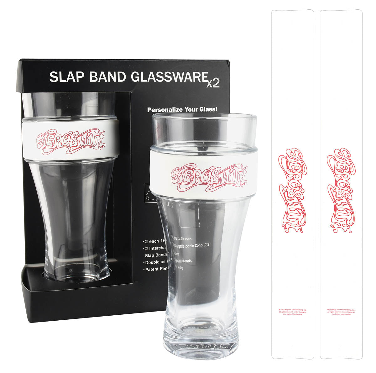 Product Cover for Aerosmith 2 Pack: Slap Band & Pint Size Glassware