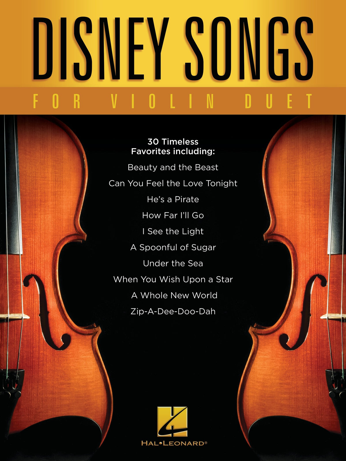 Product Cover for Disney Songs for Violin Duet