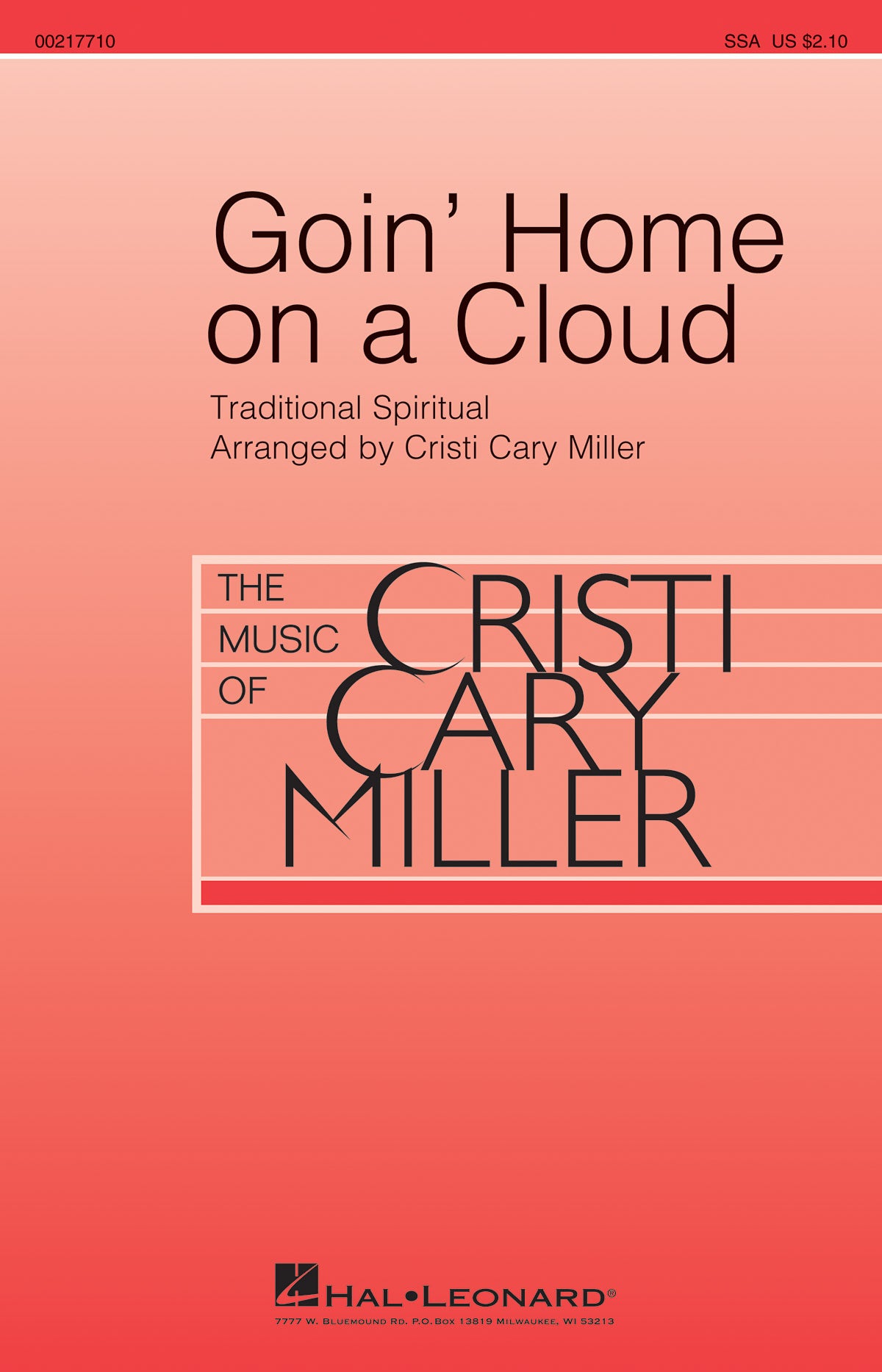 Product Cover for Goin' Home on a Cloud