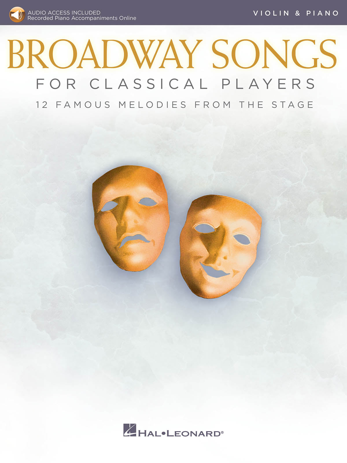 Product Cover for Broadway Songs for Classical Players – Violin and Piano