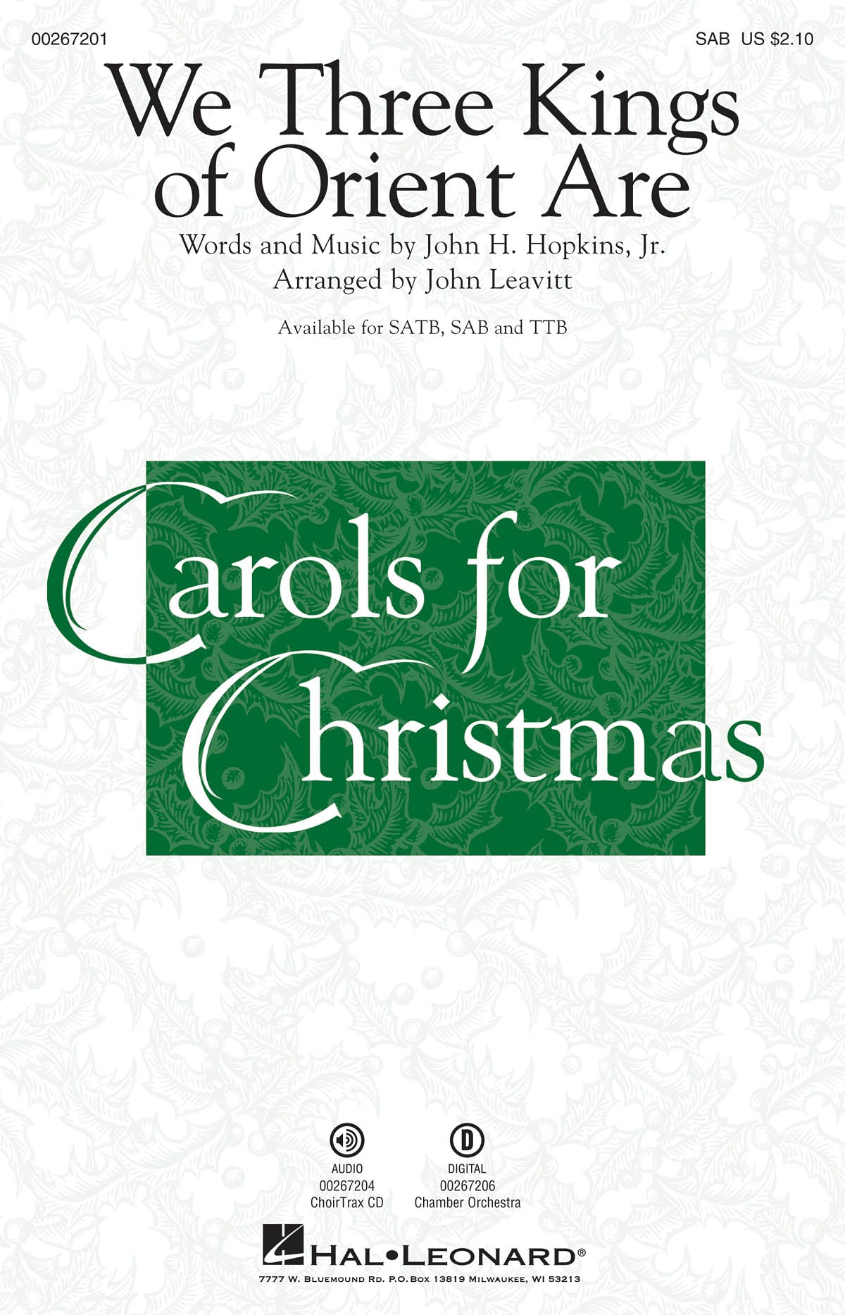 Product Cover for We Three Kings of Orient Are