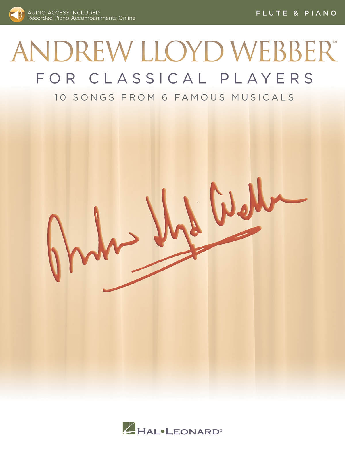 Product Cover for Andrew Lloyd Webber for Classical Players – Flute and Piano