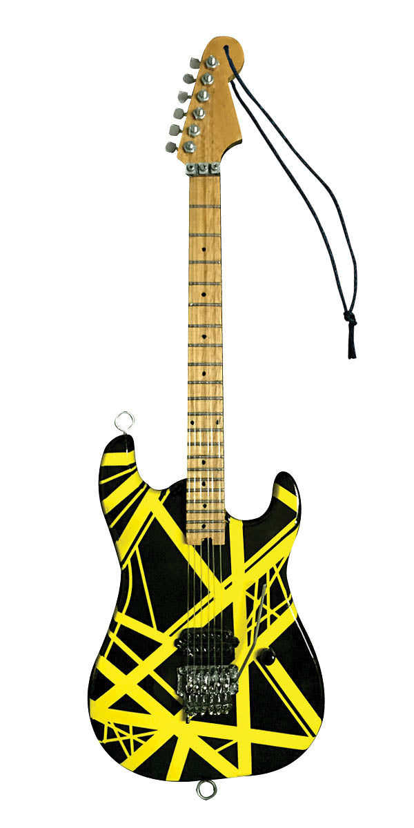 Product Cover for Eddie Van Halen – “Bumble Bee” (Yellow/Black) 6″ Holiday Ornament